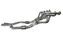 Load image into Gallery viewer, Kooks 05-10 Ford Mustang GT Manual 1 5/8in x 2 1/2in SS Long Tube Headers and OEM Catted SS X Pipe Kooks Headers
