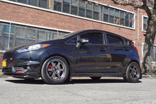 Load image into Gallery viewer, Rally Armor 13-19 Ford Fiesta ST Black UR Mud Flap w/Silver Logo Mud Flaps Rally Armor   
