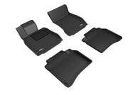 3D MAXpider 2014-2019 Mercedes-Benz S-Class W222 Kagu 1st & 2nd Row Floormats - Black | L1MB04601509