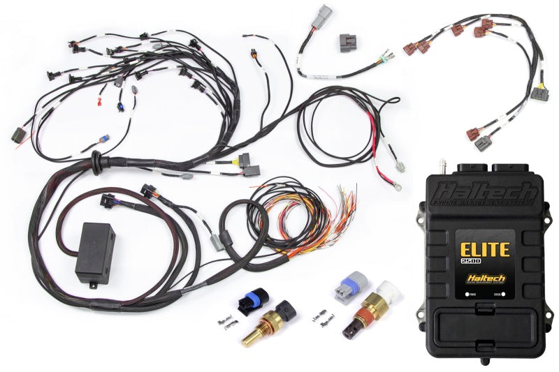 Haltech Elite 2500 Terminated Engine Harness ECU Kit w/ Early Ignition Programmers & Tuners Haltech