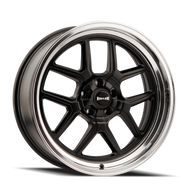 Ridler 610 20x8.5 / 5x114.3 BP / 0mm Offset / 83.82mm Hub Matte Black Polished Wheel | 610-2865MB