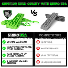 Load image into Gallery viewer, Rhino USA Recovery Traction Boards - Green (Pair) Recovery Boards Rhino USA
