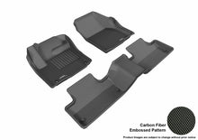Load image into Gallery viewer, 3D MAXpider 2014-2019 Land Rover Range Rover Evoque Kagu 1st &amp; 2nd Row Floormats - Black | L1LR01801509
