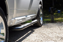 Load image into Gallery viewer, Deezee Universal Tubes - 3In Round Universal - Black Steel RegCab Nerf Bars Dee Zee

