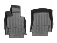Load image into Gallery viewer, WeatherTech 2017+ Alfa Romeo Giulia Front FloorLiner - Black (Automatic Trans Only; RWD Only)
