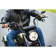 Load image into Gallery viewer, Kuryakyn Teardrop Mirrors Satin Black Kuryakyn
