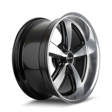 Load image into Gallery viewer, Ridler 652 18x8 / 5x127 BP / 0mm Offset / 83.82mm Hub Gls Blk w/ Diamond Cut Face &amp; Lip Wheel
