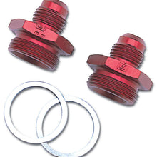 Load image into Gallery viewer, Russell Performance -6 AN Carb Adapter Fittings (2 pcs.) (Red) Russell
