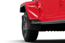 Load image into Gallery viewer, Rally Armor 19-22 Jeep Gladiator Black Mud Flap w/ Red Logo Mud Flaps Rally Armor   
