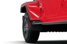 Load image into Gallery viewer, Rally Armor 19-24 Jeep Gladiator JT (Incl. Overland/Sport/Sport S) Black Mud Flap w/Met. Black Logo Mud Flaps Rally Armor   
