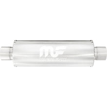 Load image into Gallery viewer, MagnaFlow Exhaust Products Exhaust Muffler MagnaFlow Exhaust Products Magnaflow Straight-Through Performance Muffler; 4in. Center/Center; 7x24x7 Body 12772
