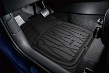 Load image into Gallery viewer, 3D MAXpider 777-1 Universal Kagu Black Mat 4pcs (Size: L Front L 28in x W 21in Rear L 20in x 21in) Floor Mats - Rubber 3D MAXpider
