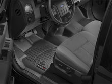 Load image into Gallery viewer, WeatherTech 12-13 Ford F250/F350/F450/F550 Front FloorLiner - Black | 444341
