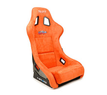 Load image into Gallery viewer, NRG FRP Bucket Seat ULTRA Edition W/ Grey Pearlized Back / Orange Microfiber Material - Large | FRP-302OR-ULTRA
