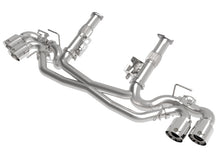 Load image into Gallery viewer, AFe MACH Force-Xp 304 Stainless Steel Cat-Back Exhaust Polished 2020 Chevrolet Corvette C8 Catback aFe

