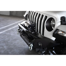 Load image into Gallery viewer, DV8 Offroad 18-23 Jeep Wrangler JL / 20-23 Jeep Gladiator JT FS-7 Mid-Width Winch Front Bumper Bumpers - Steel DV8 Offroad
