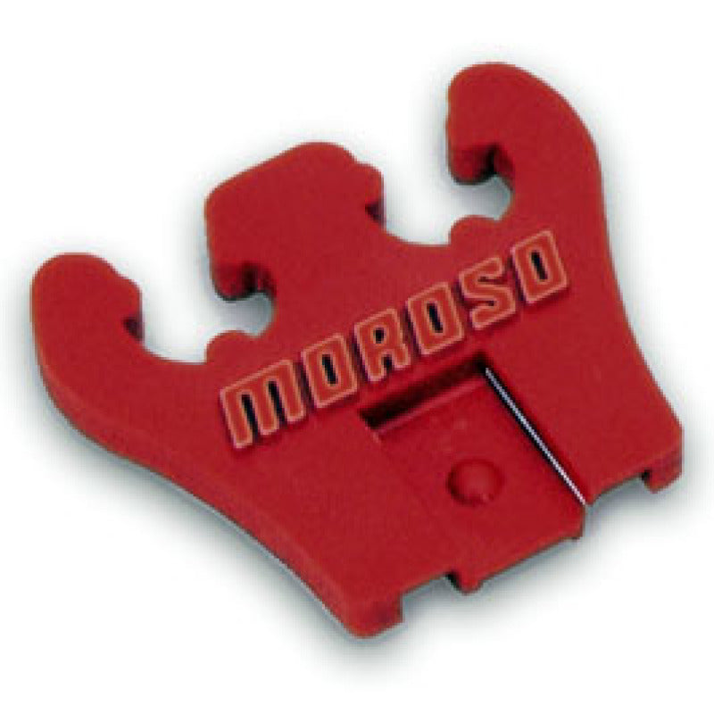 Moroso Wire Loom - 7-9mm - 2 Hole - Red - 2 Per Card Wire Loom Moroso
