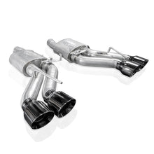 Load image into Gallery viewer, Stainless Works 22-25 Cadillac CT5-V Blackwing Axleback Exhaust - Black Chrome Tips
