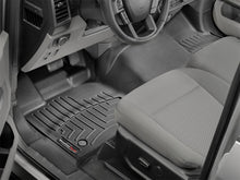Load image into Gallery viewer, WeatherTech 2015+ Ford F-150 Regular Cab Front FloorLiner - Black | 446981
