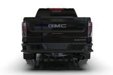 Load image into Gallery viewer, Rally Armor 20-25 GMC Sierra 2500/3500 HD Denali Black Mud Flap w/Metallic Black Logo Rally Armor
