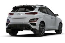 Load image into Gallery viewer, Rally Armor 22-23 Hyundai Kona N-Line Black UR Mud Flap w/White Logo Mud Flaps Rally Armor   
