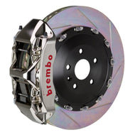 Brembo 10-16 E63 AMG/12-18 CLS63 AMG Fr GTR BBK 6Pist Billet 405x34 2pc Rotor Slot Type1 - Nickel | 1N2.9521AR