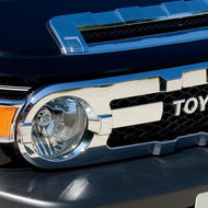 Putco 07-14 Toyota FJ Cruiser Chrome Trim Grille Covers Grille Guards Putco