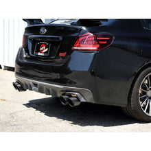 Load image into Gallery viewer, aFe Subaru WRX/STi 15-21 H4-2.0/2.5L Takeda 3in to 2-1/2in Stainless Cat-Back Exhaust Crbn Fiber Tip
