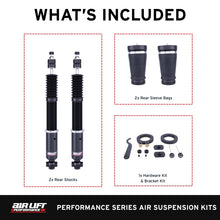 Load image into Gallery viewer, Air Lift Performance 2005-2014 Ford Mustang (S197) Rear Kit (3/8 Fittings Not Included)
