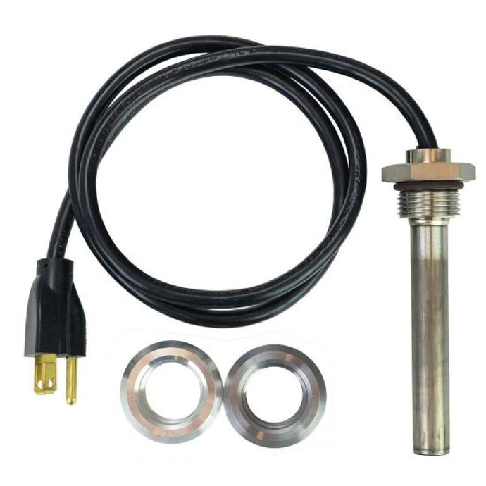 Moroso -12AN Fitting Self Contained Oil Pre-Heater Moroso