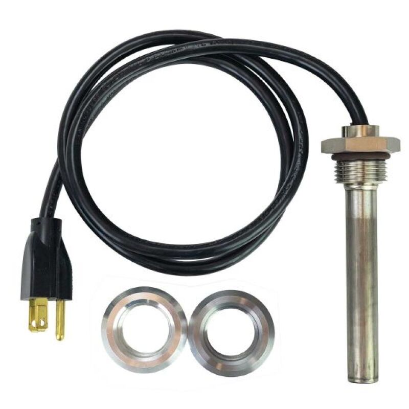 Moroso -12AN Fitting Self Contained Oil Pre-Heater Moroso