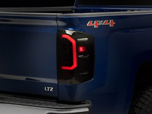 Load image into Gallery viewer, Raxiom 14-18 Chevrolet Silverado 1500 Axial Series LED Tail Lights- Blk Housing (Smoked Lens) Tail Lights Raxiom
