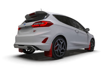 Load image into Gallery viewer, Rally Armor 18-23 Ford Fiesta ST MK8 Red UR Mud Flap w/White Logo Mud Flaps Rally Armor   
