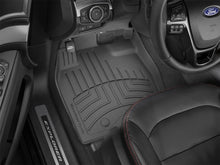 Load image into Gallery viewer, WeatherTech 17+ Ford Explorer Front FloorLiner HP - Black | 449811IM
