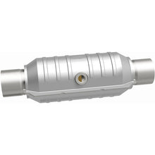 Load image into Gallery viewer, MagnaFlow Conv Univ 2.25in Inlet/Outlet Center/Center Round 11in Body L x 5.125in W x 15in Overall L
