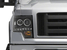 Load image into Gallery viewer, Raxiom 09-14 Ford F-150 G2 Super White LED Halo Projector Headlights- Black Housing- Clear Lens | T542835
