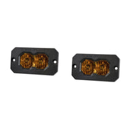 Diode Dynamics C2 2.0 Pro Yellow Combo/Driving Flush ABL (Pair) | DD8127P