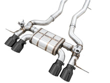 Load image into Gallery viewer, AWE SwitchPath Catback Exhaust for BMW G8X M3/M4 - Diamond Black Tips Catback AWE Tuning
