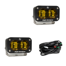 Load image into Gallery viewer, Baja Designs Universal S2 SAE Spot LED (Pair) - Amber Light Bars &amp; Cubes Baja Designs
