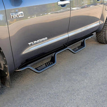 Load image into Gallery viewer, Westin 07-21 Toyota Tundra CrewMax Outlaw Drop Nerf Step Bars - Black Westin
