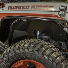 Load image into Gallery viewer, Rugged Ridge Inner Fender Liners Frnt Aluminum Black 18-20 Jeep Wrangler JL Rugged Ridge
