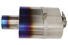 Load image into Gallery viewer, GReddy - Universal Titanium Oval Muffler 2.5in ID Muffler Inlet | 11003525
