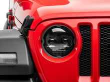 Load image into Gallery viewer, Raxiom 18-23 Jeep Wrangler JL Axial Series 9-In Angel Eye LED Headlights- Blk Housing (Clear Lens) Headlights Raxiom
