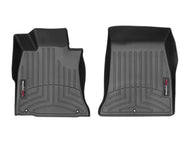 WeatherTech 2019 + Genesis G70 Front FloorLiner - Black (Rear Wheel Drive) | 4414831