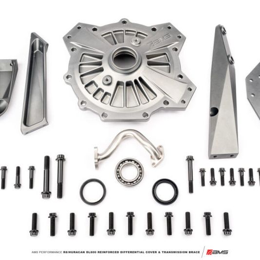 AMS Performance Lamborghini Huracan / Audi R8 Reinforced Differential Cover & Transmission Brace