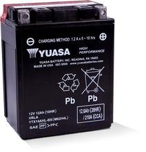 Load image into Gallery viewer, Yuasa YTX14AHL-BS High Performance AGM 12-Volt Battery w/Bottle Yuasa Battery
