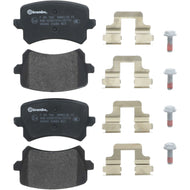 Brembo 2015 Volkswagen Tiguan/CC/Passat/ Audi Q3 QuattroRear Low-Met Brake Pad | P85109