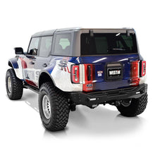 Load image into Gallery viewer, Westin 21-25 Ford Bronco (Excl. Sport) Spare Tire Delete Plate - Tex. Blk Westin
