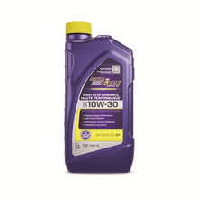 Load image into Gallery viewer, Royal Purple Synthetic High Performance 10W-30 Motor Oil (Canada) - 1 Quart Royal Purple
