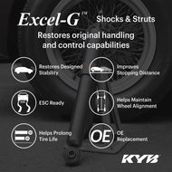 KYB Shocks & Struts Excel-G Front Right TOYOTA Avalon 2015-2013 | 3350004